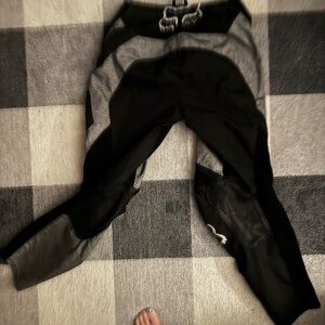 Fos Racing Men’s Black and Gray riding pants